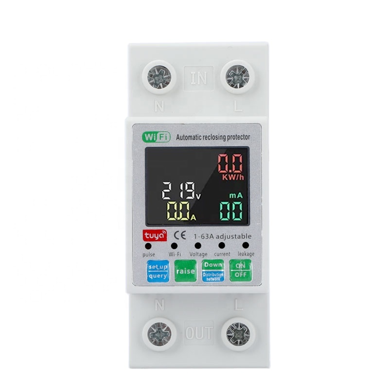Smart Relay Tuya - ダブルカットオフ Tuya スマートWiFiスイッチ ホーム 63A 2P