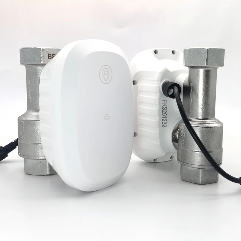 Home Assistant Tuya - 水道バルブ WiFi スマート制御 水流量計 自動灌漑対応 温水対応