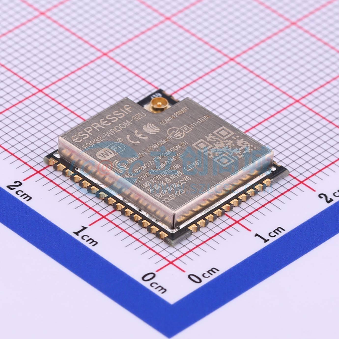 Smart Home Module Iot - 3 個 ESP32-WROOM-32U-N16 SMD 19.2x18mm ESP32-DOWD