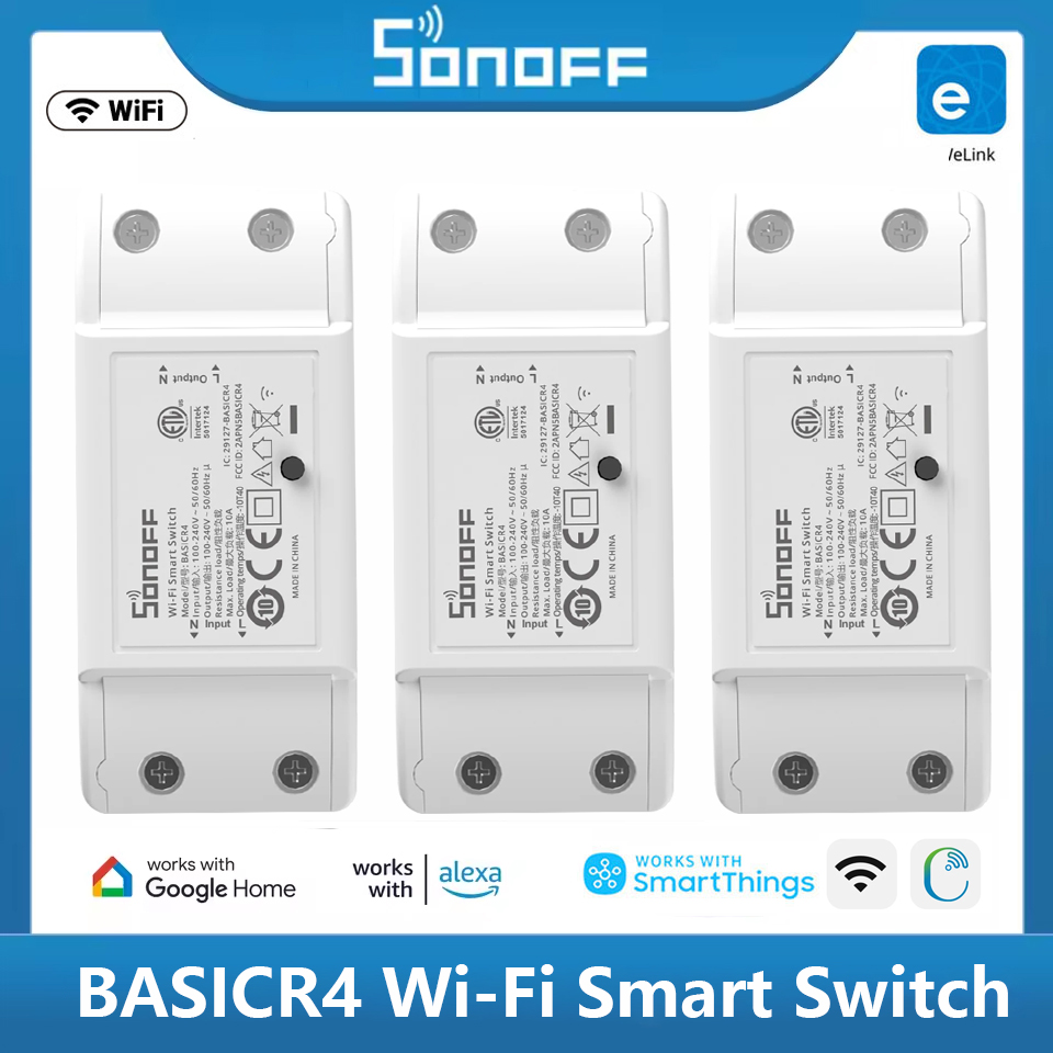 Sonoff Mini R4 - Sonoff Basic-R4 ミニWiFiスマートスイッチ アップグレード版 Basicr2 マジックスイッチモード