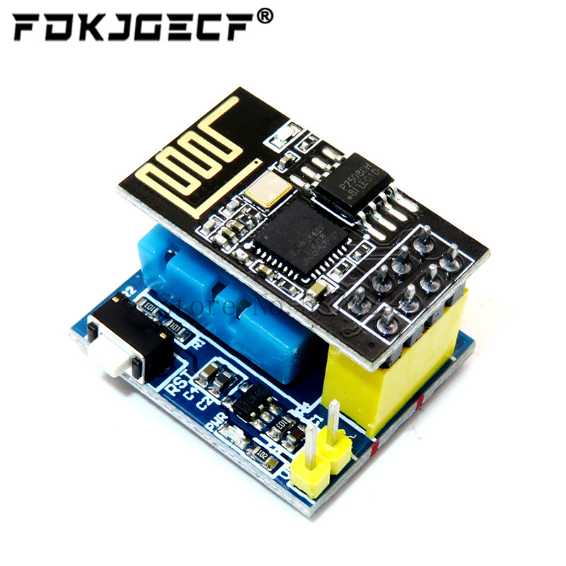 Smart Home Module Iot - インテリジェントな温度および湿度センサーモジュール,p8266,ESP-01,dht11,ESP-01S,wifi,nodcuu,iot