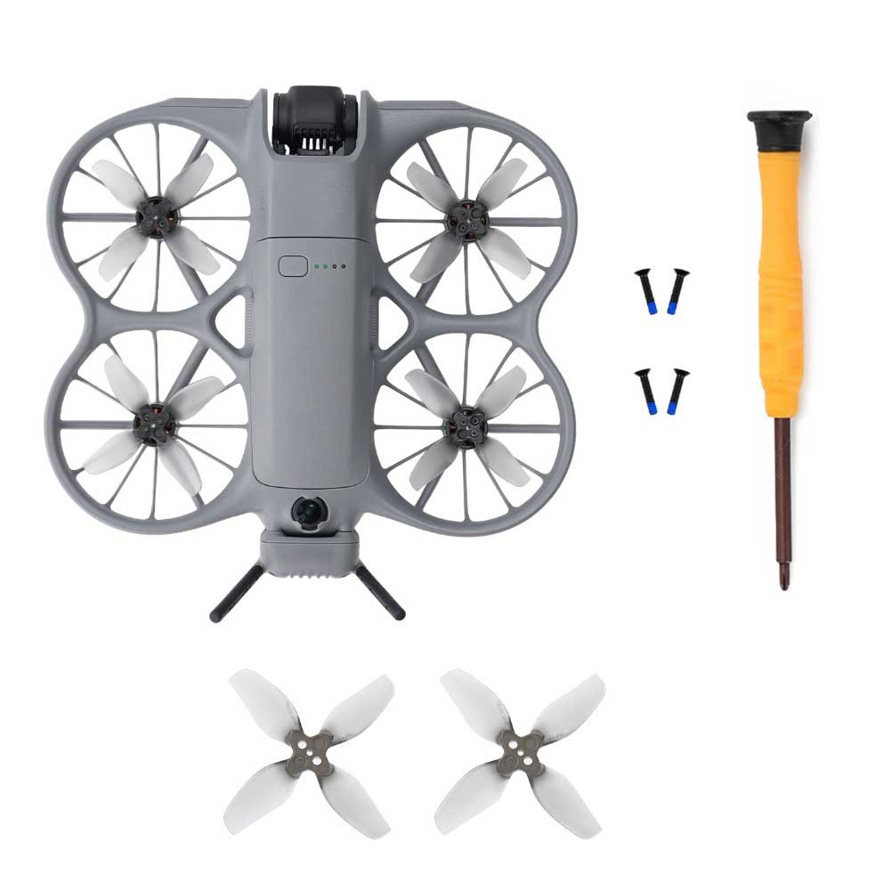 Sonoff - DJI NEO2用交換プロペラブレード 低騒音ABS構造、空力設計により飛行制御が向上