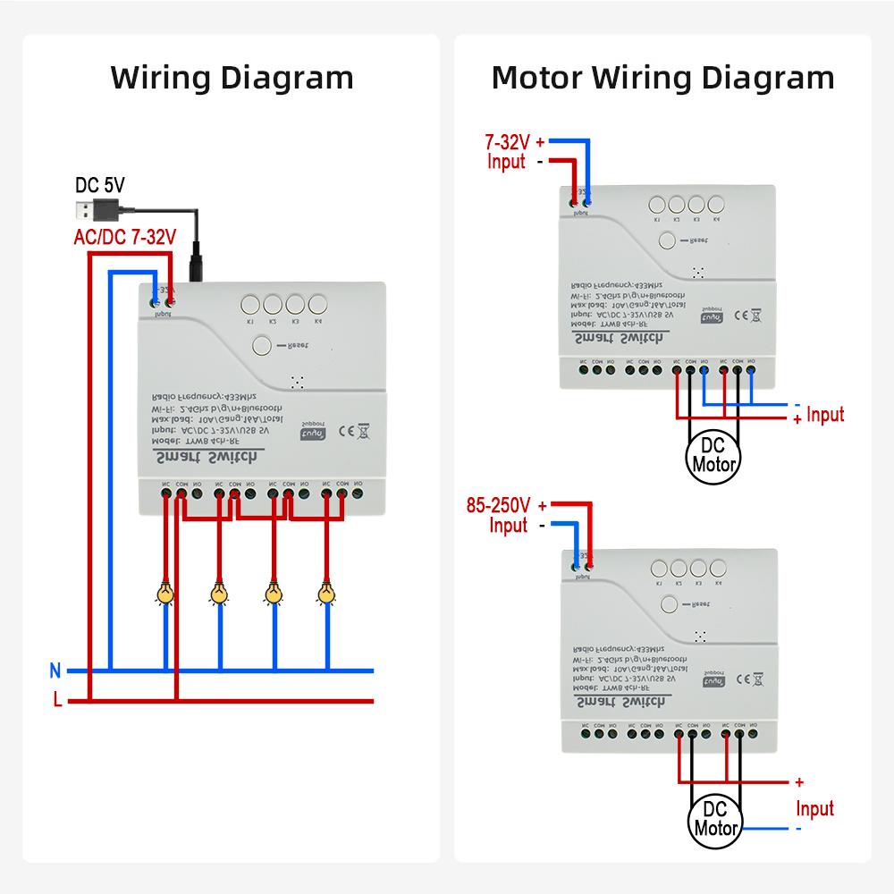 Tuya-Wi-Fi付きスマートモーターモジュール,12v, - Sonoff Basic のレビューと価格