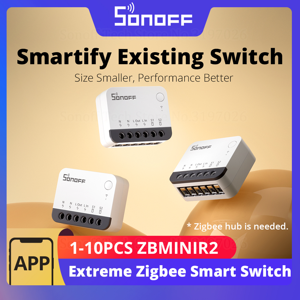 SONOFF ZBMINIR2 Zigbee スマートスイッ - Sonoff Mini R4 のレビューと価格