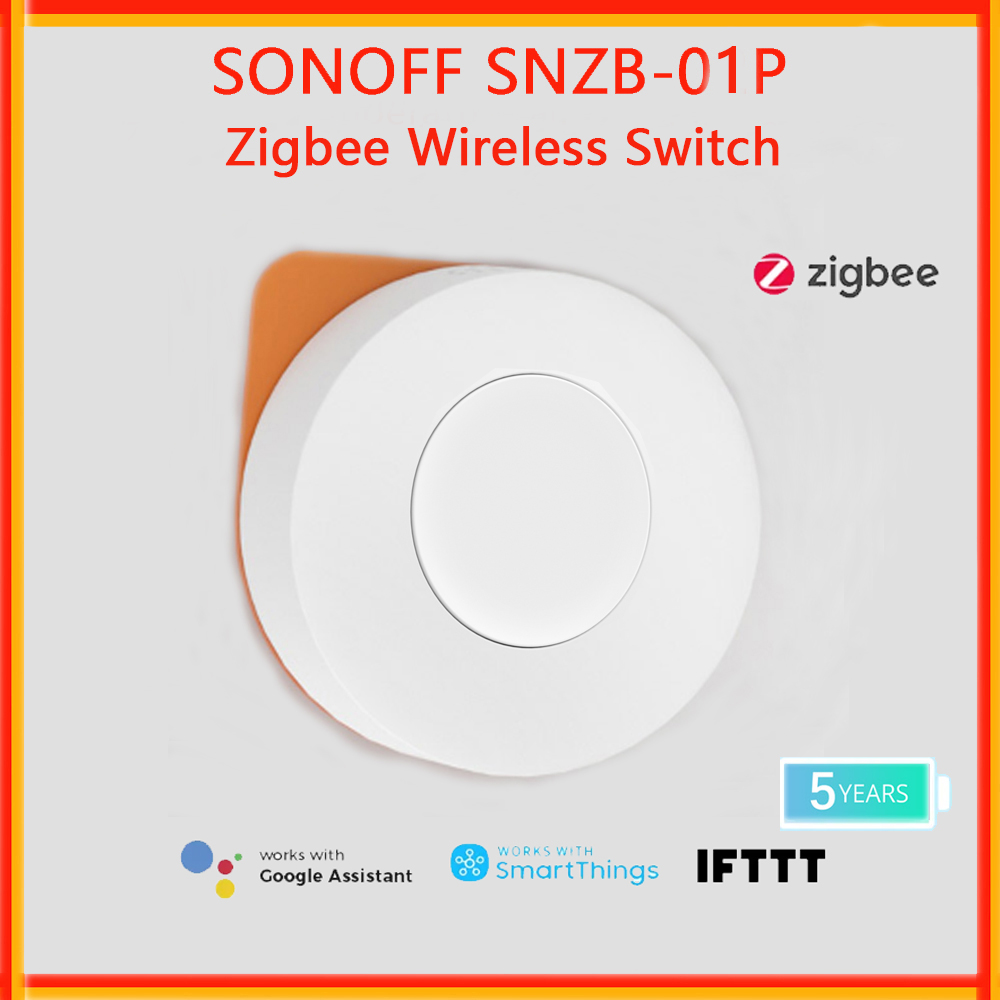 SONOFF SNZB-01P Zigbee ワイヤレススイ - Sonoff Basic のレビューと価格