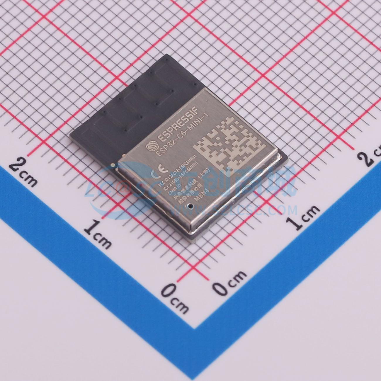 4 個 ESP32-C6-MINI-1-N4 SMD-53P - Smart Home Module Iot のレビューと価格