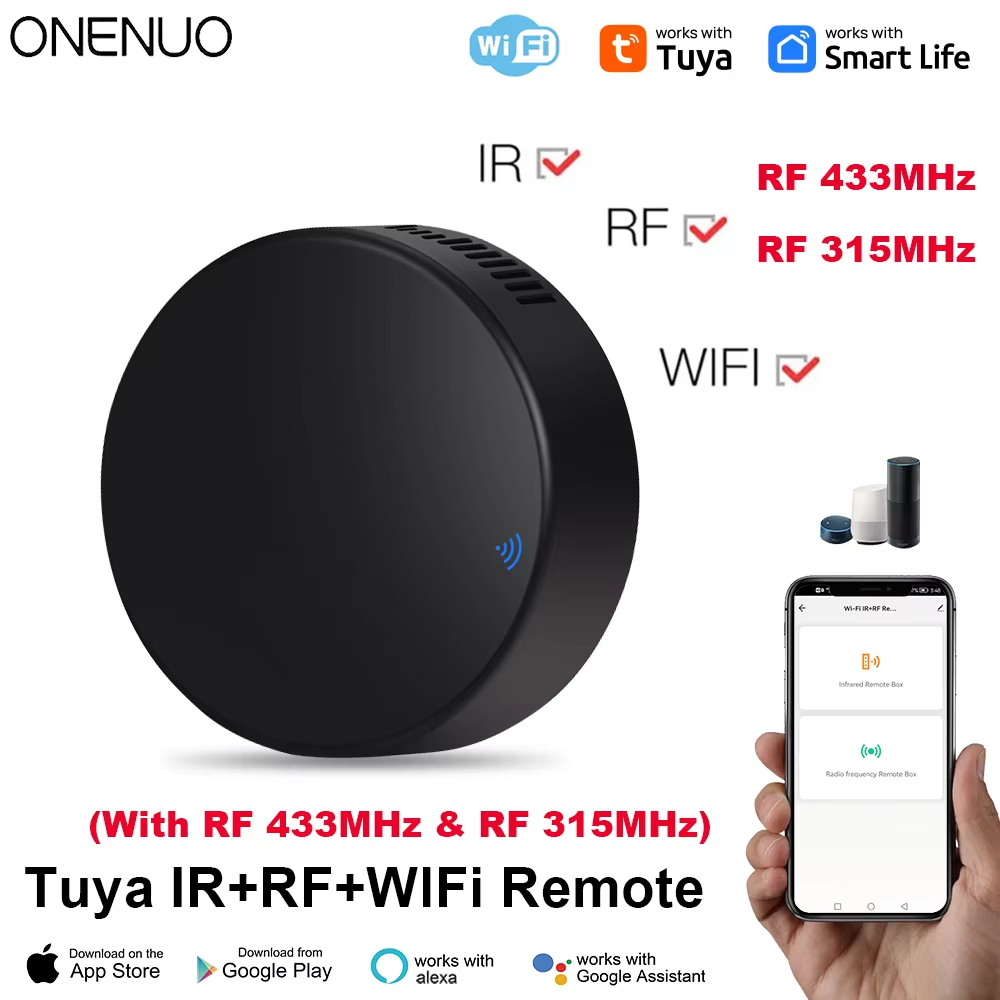Tuya WiFi RF IR リモコン 433MHz/31 - Home Assistant Tuya のレビューと価格