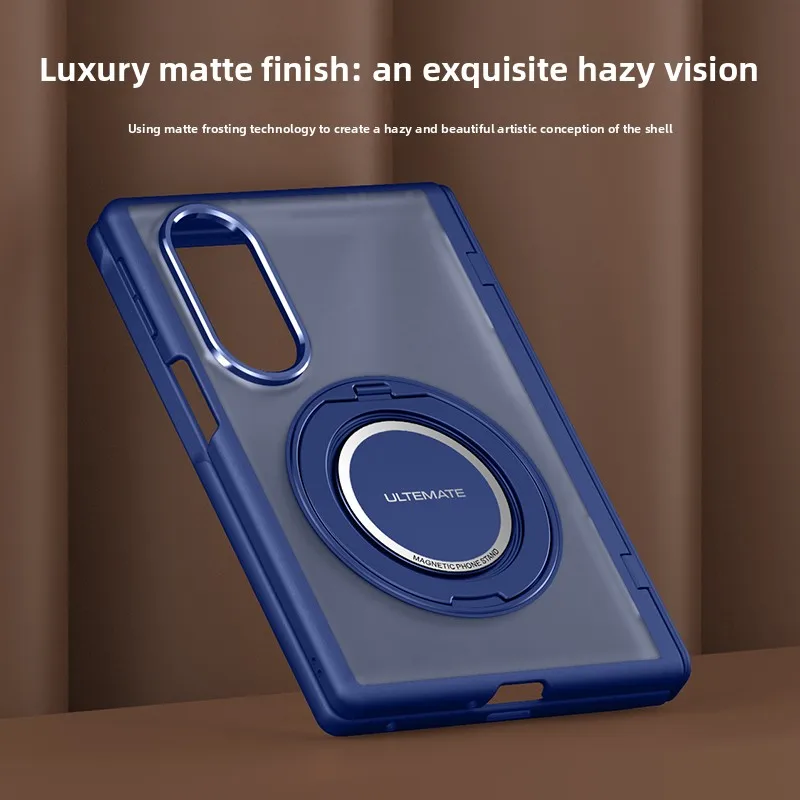 磁気スキンフィードスタンドシェルフィルム一体型耐衝撃ケース  - Shelly のレビューと価格