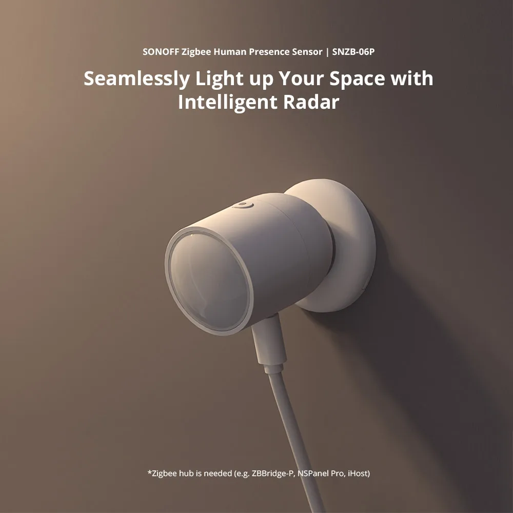 SONOFF SNZB 06P Zigbee人感センサー S - Sonoff Mini R4 のレビューと価格