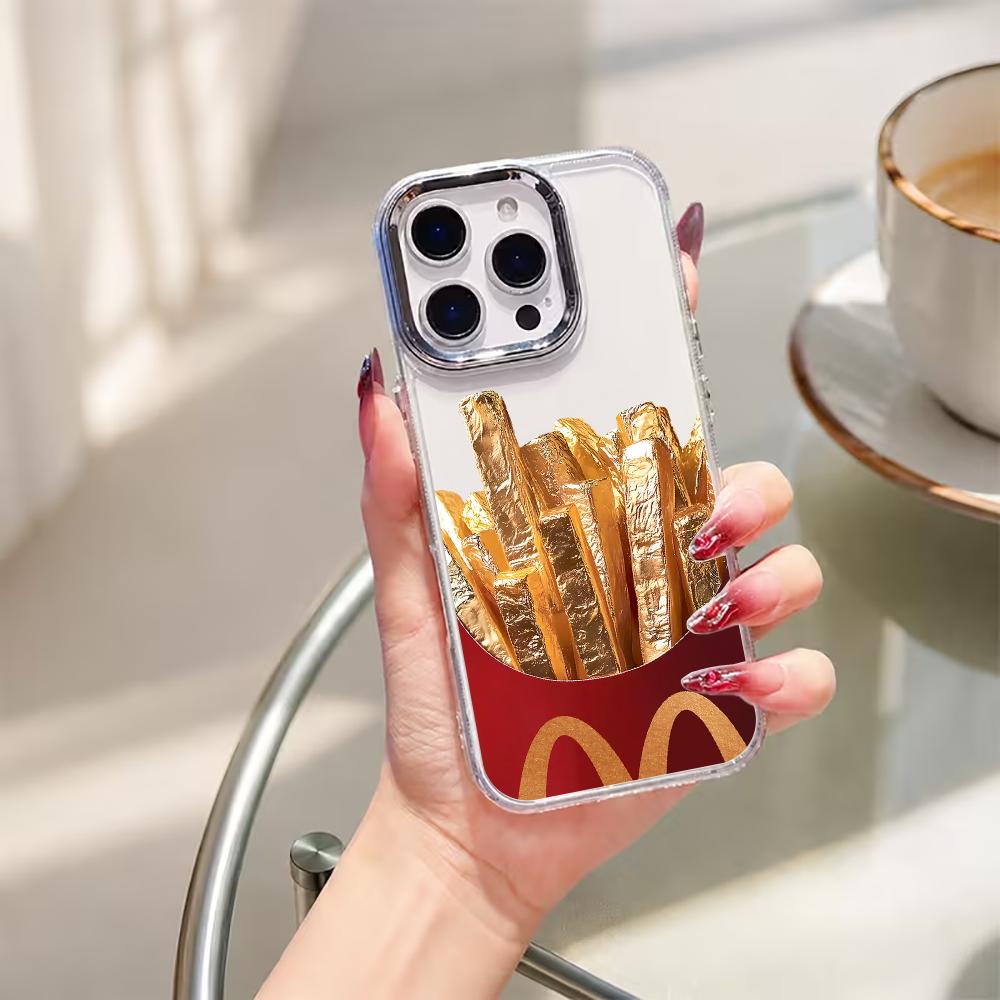 ゴールデンフライズ 透明シリコン製ソフトTPUスマホケース  - Shelly のレビューと価格