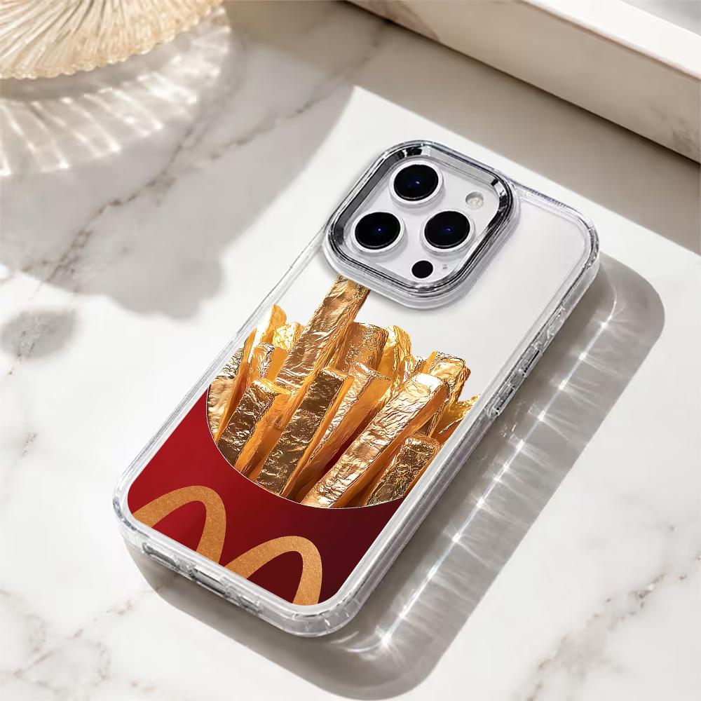 ゴールデンフライズ 透明シリコン製ソフトTPUスマホケース  - Shelly のレビューと価格