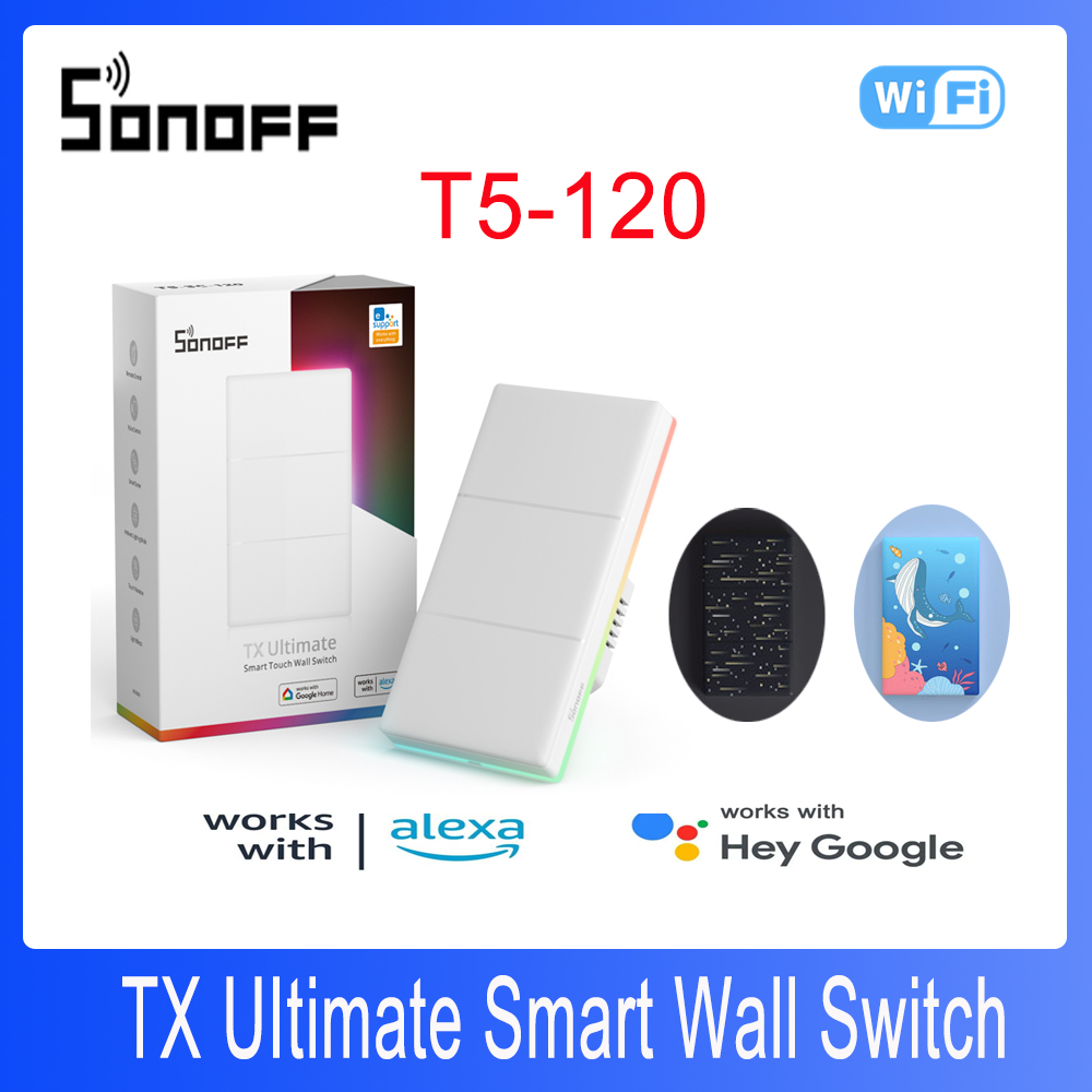 スマートウォールスイッチ,SONOFF-TX uiighty - Sonoff のレビューと価格