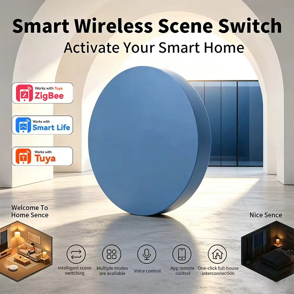 Zigbeeスマートシーンプッシュボタン、Tuya Smar - Smart Relay Tuya のレビューと価格