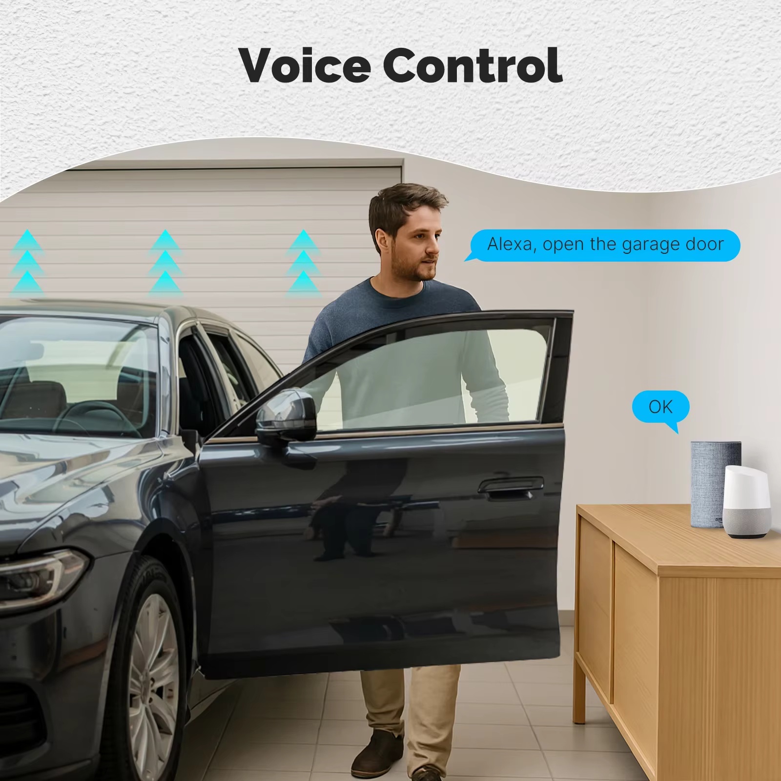 MOES Zigbee ガレージドアコントローラーモジュール - Home Assistant Tuya のレビューと価格