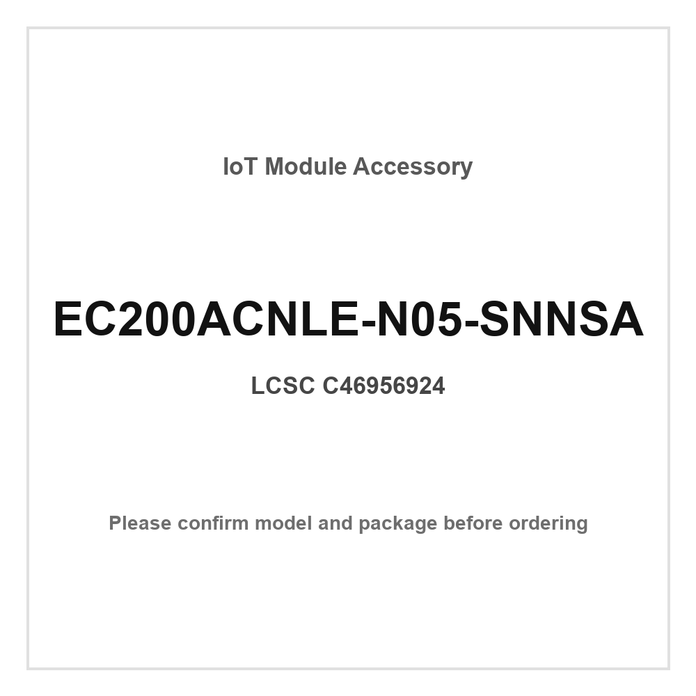 1 個 EC200ACNLE-N05-SNNSA I2C P - Smart Home Module Iot のレビューと価格